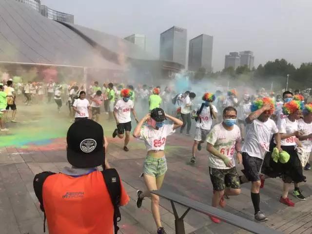 一场所肥史上最盛大的彩跑演出！